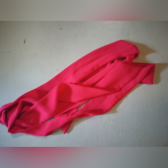 Red swiss dot blouse NWOT - Picture 5 of 5